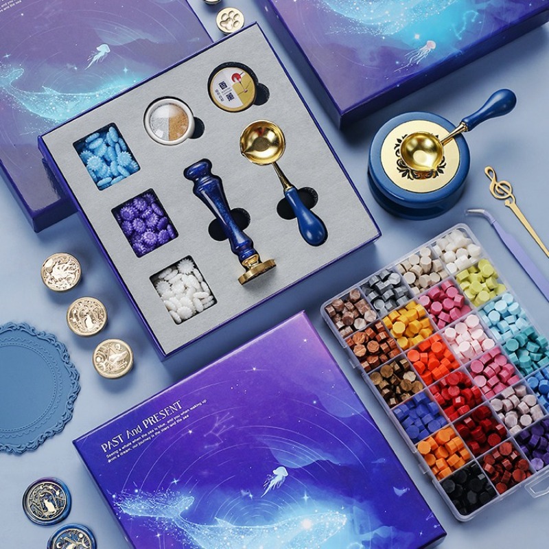 Kit Completo de Sellos de Cera - Wax Seal Stamp Set reseña y precio