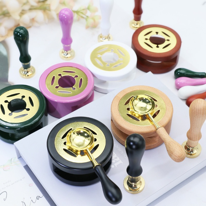 Kit de Horno para Sellos de Ce - Wax Seal Stamp Set reseña y precio